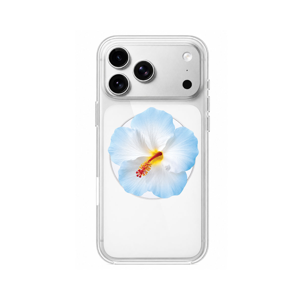 Hibiscus (Blue) Phone Grip