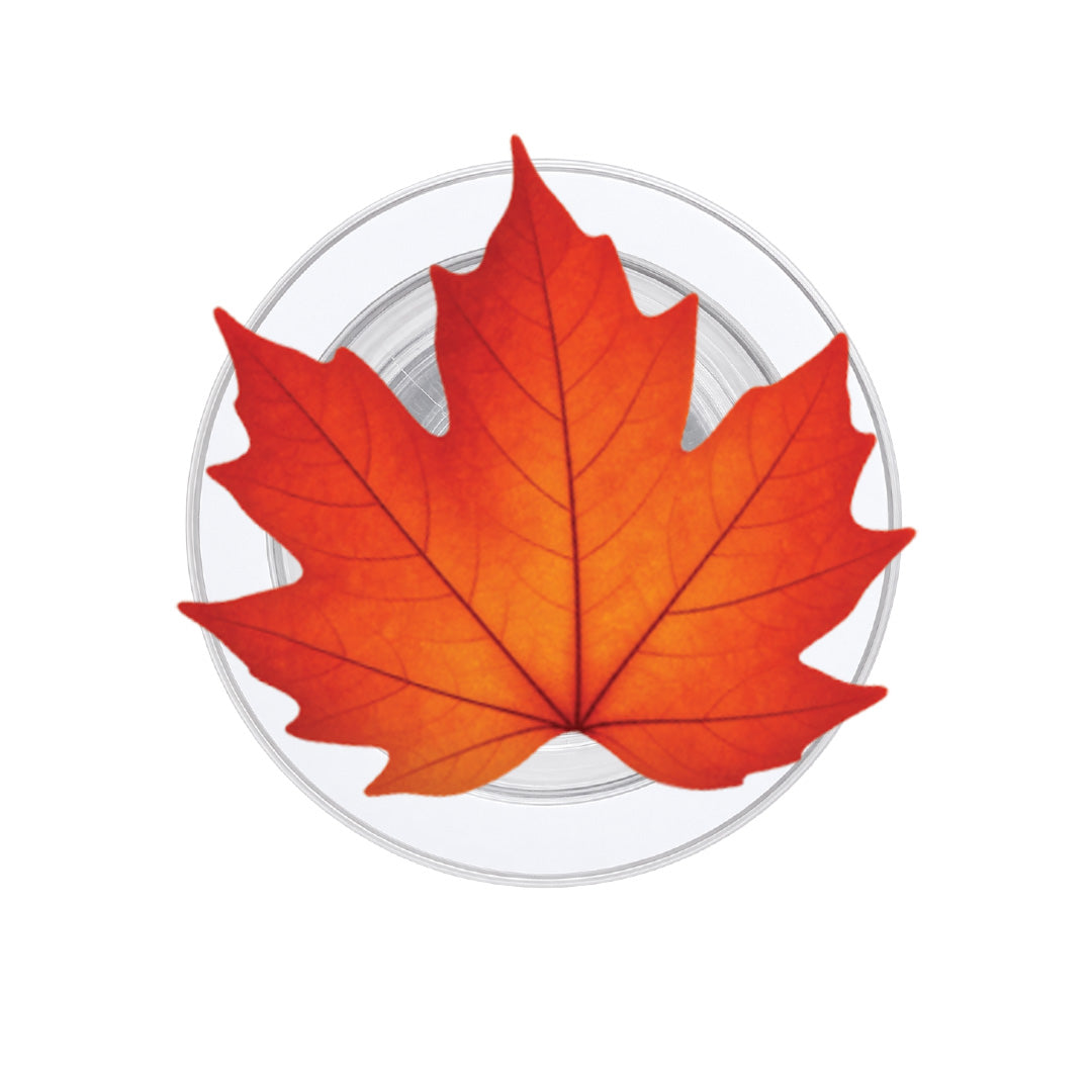 Maple Leaf (Burgundy) Phone Grip