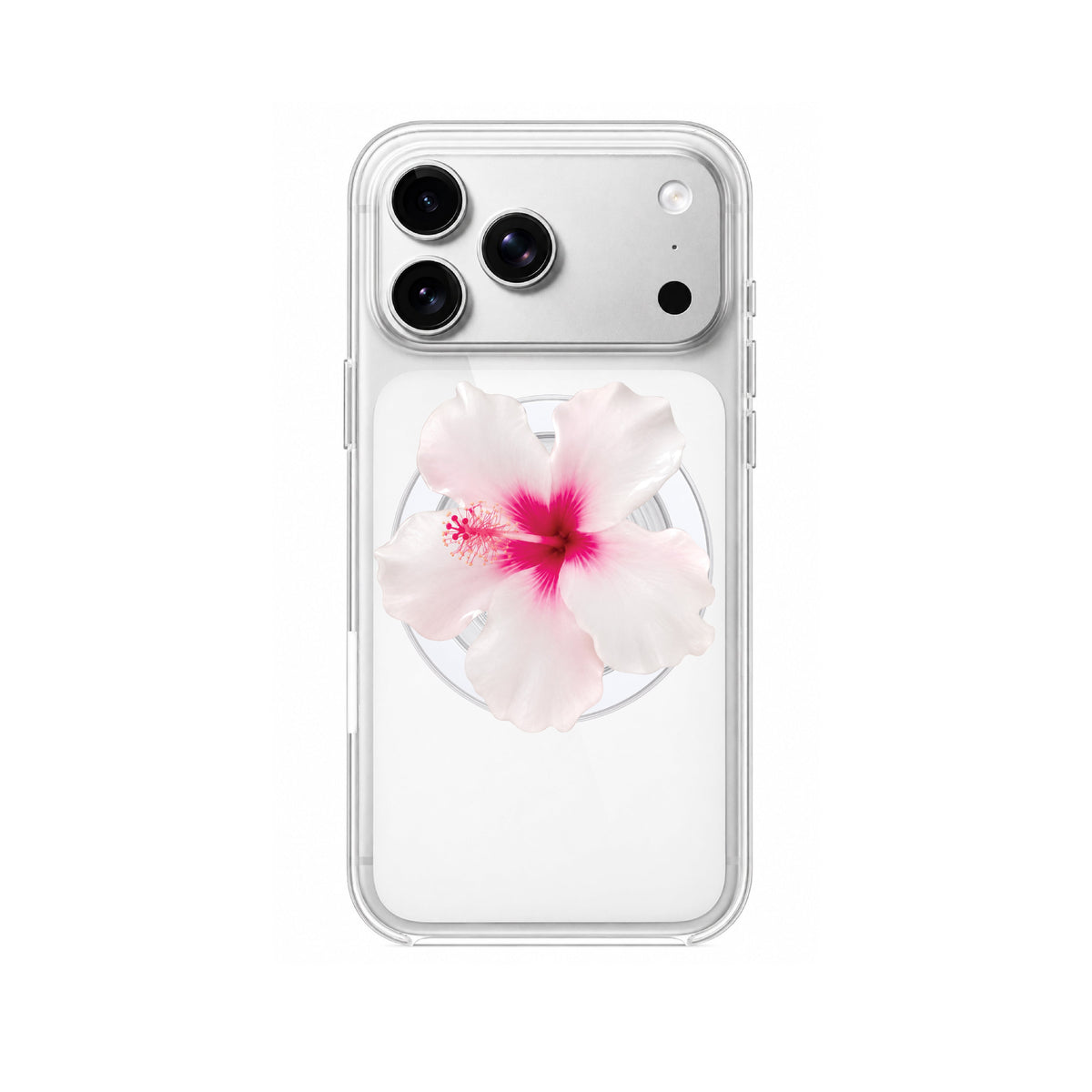 Hibiscus (Cream) Phone Grip