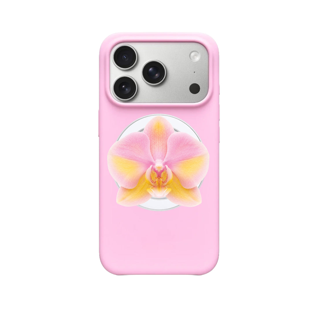 Orchid (Pink &amp; Yellow) Phone Grip