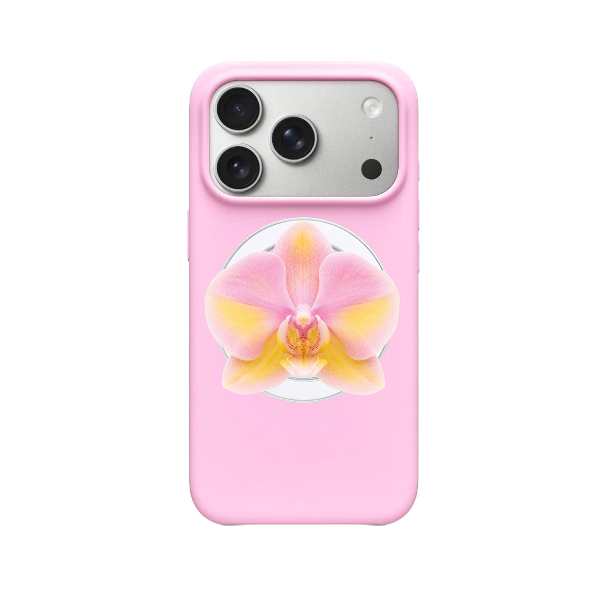 Orchid (Pink &amp; Yellow) Phone Grip