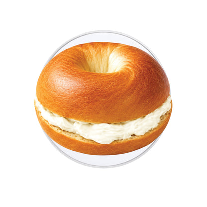 Cream Cheese Bagel Phone Grip