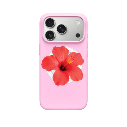 Hibiscus (Red) Phone Grip
