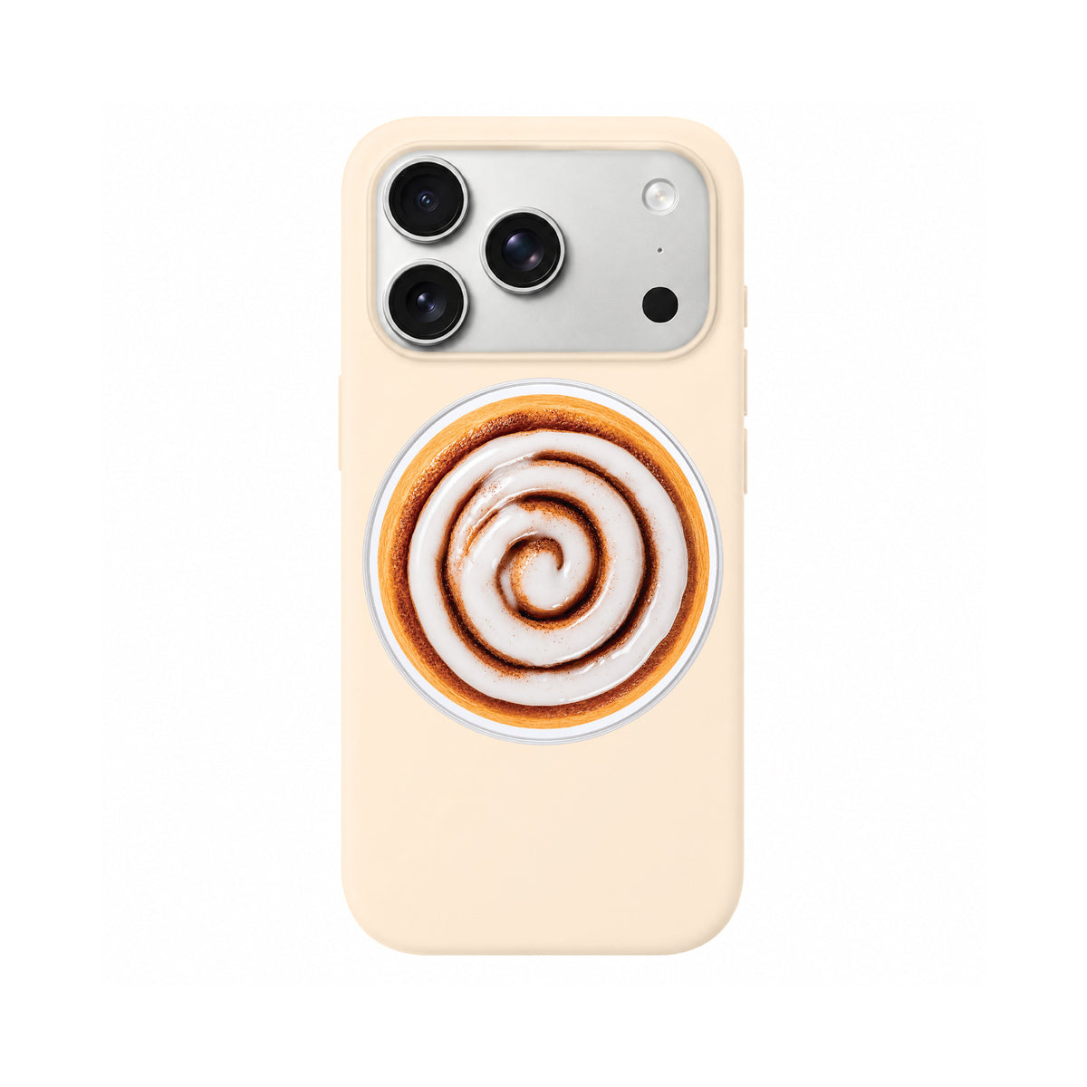 Cinnamon Roll Phone Grip